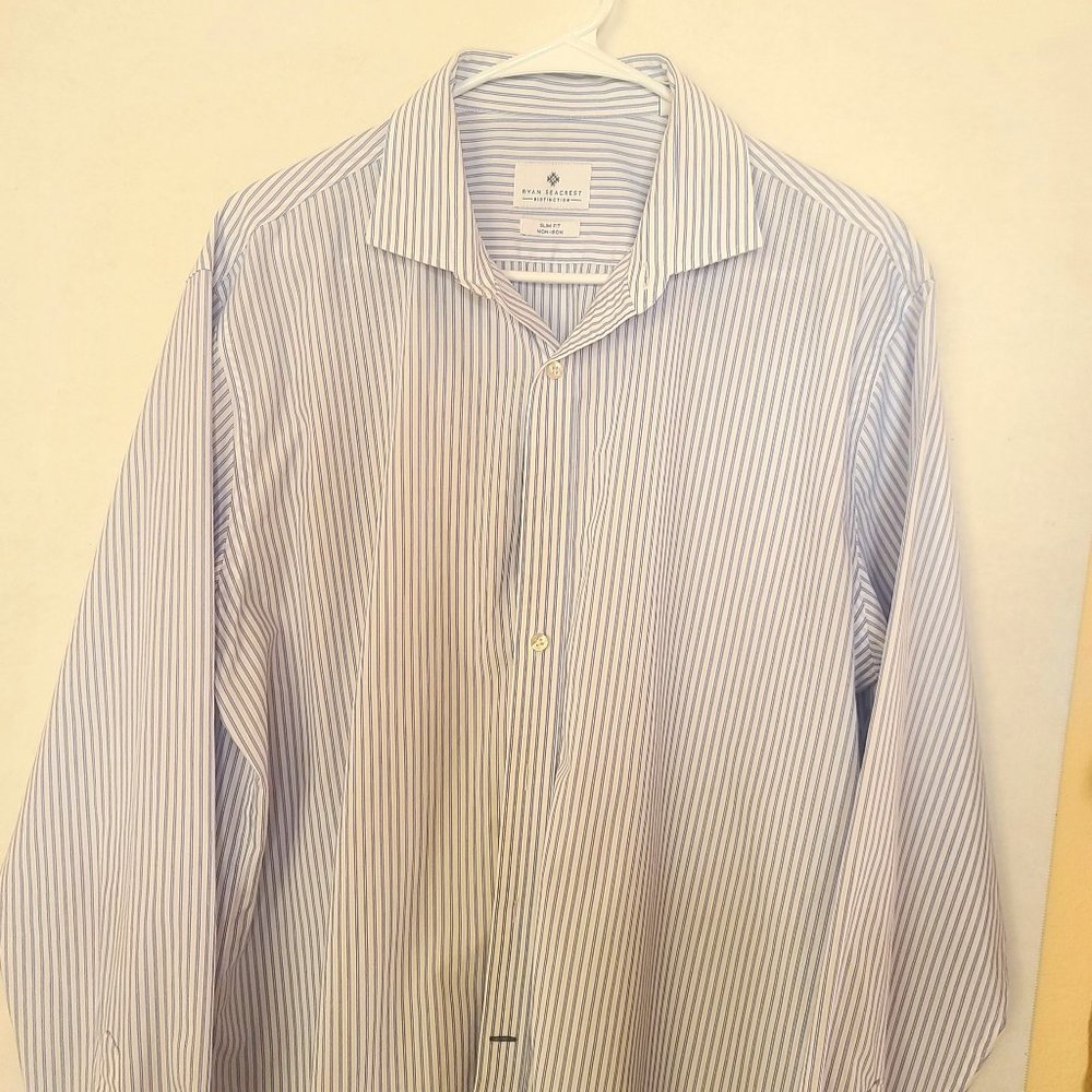 Ryan Seacrest Ultimate Slim-Fit Non-Iron size 17